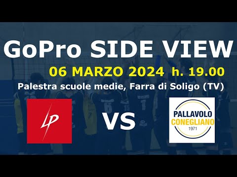La Piave Volley VS Pallavolo Conegliano (SIDE VIEW)