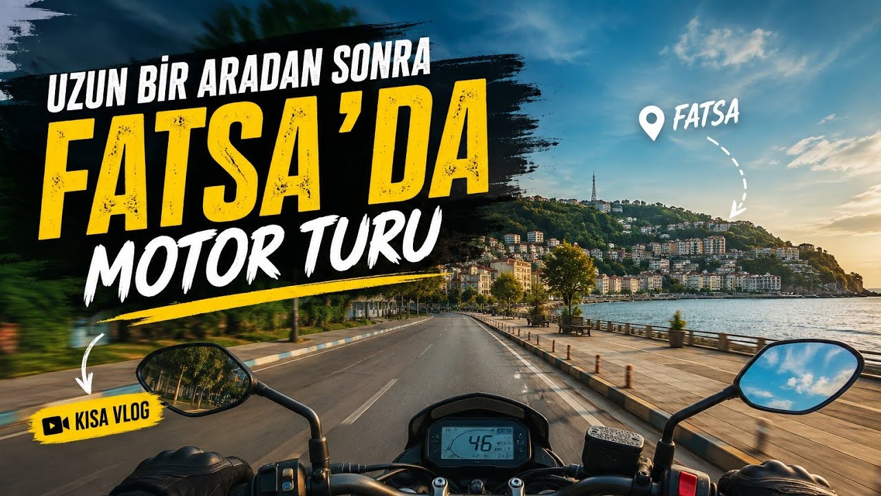 Fatsa’da Kısa Bir Tur | Uzun Zamandır Sonra İlk Vlog
