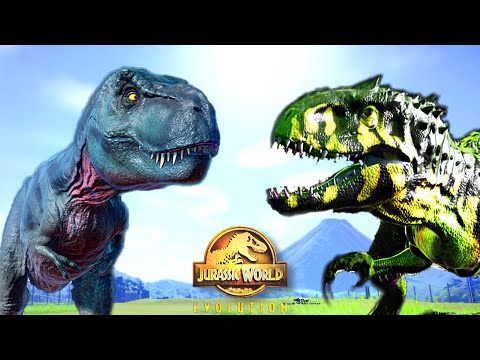 100 T-REX  vs. 100 INDOMINUS REX -- EPIC BATTLE ROYALE  -  DINOSAUR FIGHT  -  BREAKOUT  [4K 60FPS]