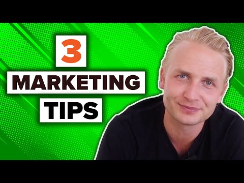 3 Things You Need To Know About Marketing