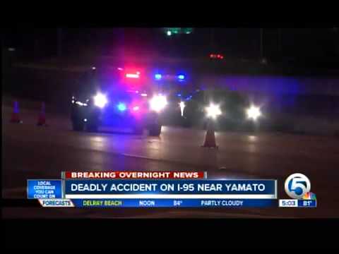 Deadly accident on I-95 near Yamato