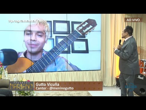 Vencedor do The Voice Equador, Gutto Vicuña, filho de piauiense, conversa com Mariano 13 11 2021
