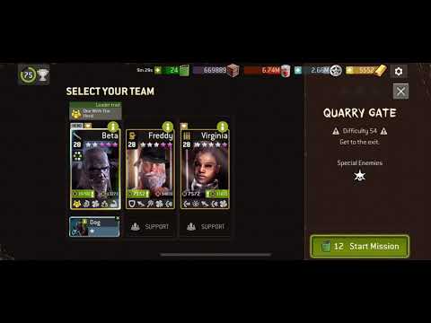 Round 73 - Quarry gate - 1 flare - 54