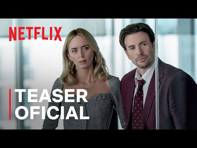 Máfia da Dor | Emily Blunt + Chris Evans | Teaser oficial | Netflix