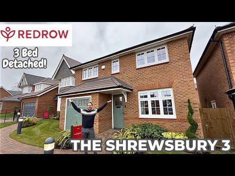 INSIDE REDROW 'THE SHREWSBURY 3' FULL Show Home Tour! Stone Hill Meadow - New Build UK