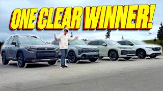 RAV4 vs. Sportage vs. CX-5 vs. Tiguan: Only ONE Conquers the Course!