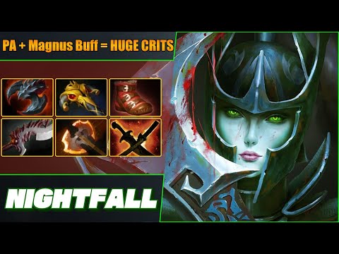 Nightfall - Phantom Assassin Perfect Carry STOMPS - Dota 2 - Full Gameplay - Improve Your Gameplay!