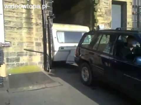 Prawie udany wyjazd z przyczepką...