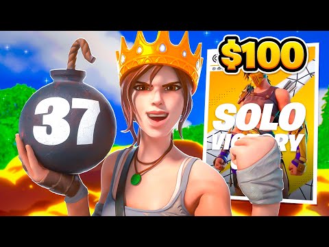 37 KILLS WIN SOLO VICTORY CASH CUP FINALS 🏆 | SwizzY