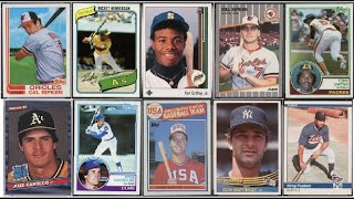 The 20 Most Valuable Baseball Cards of the 1980s