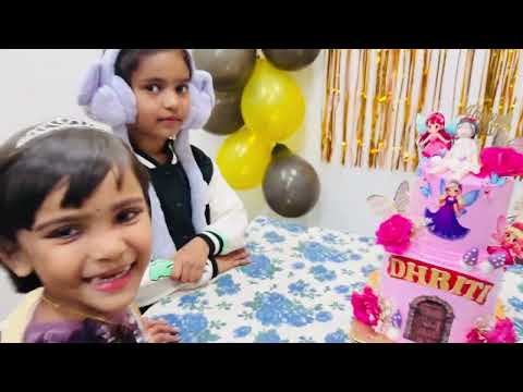 Dhritir Birthday celebration 🎉 😘🥰😍🎂