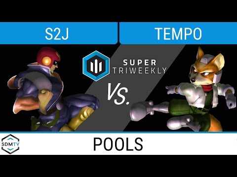 UCSD STW 4 - Tempo | S2J (Falcon) vs. Tempo (Fox) - SSBM Pool 1 WQF - Smash Melee