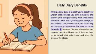 How Writing a Daily Diary Helps You Think in English