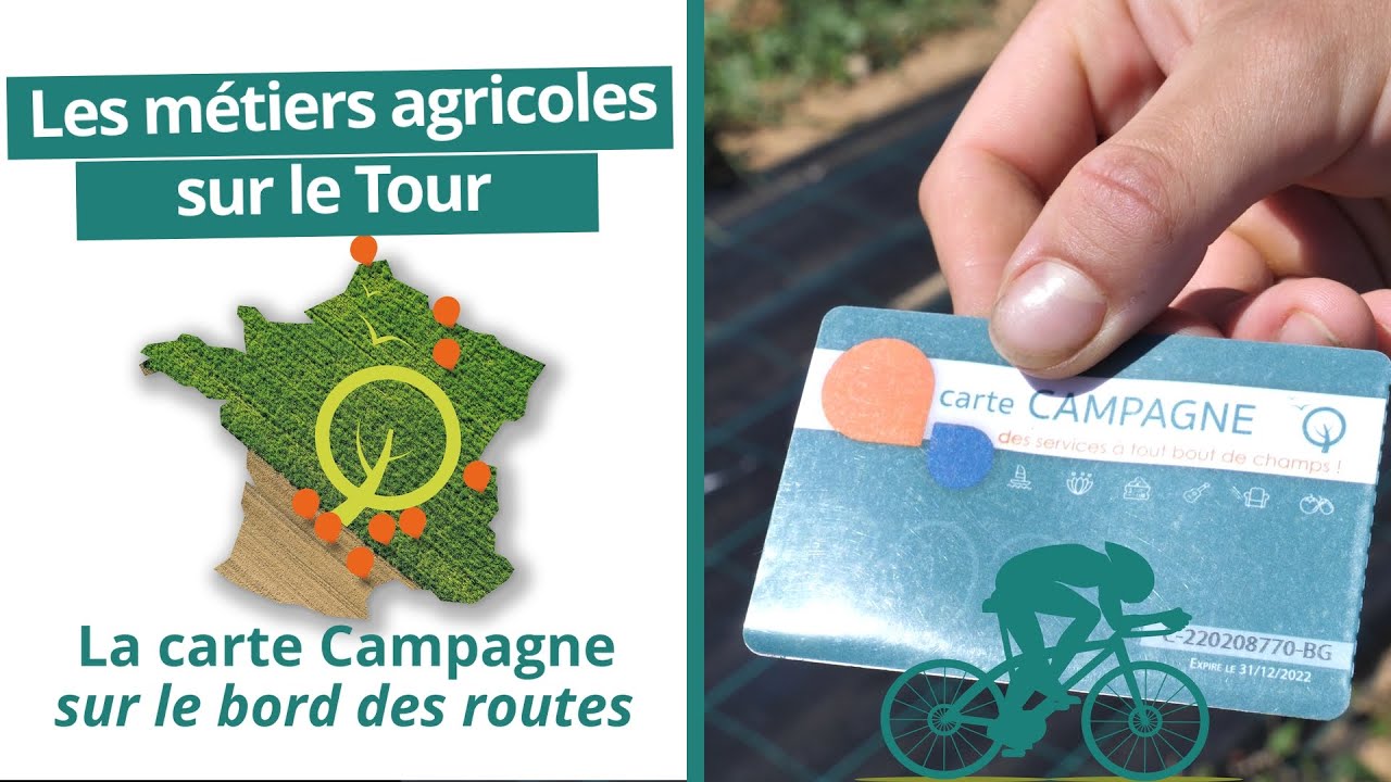 La Carte campagne sur le Tour de France pour les salariés agricoles