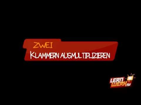 zwei Klammern ausmultiplizieren by Lernwerk.TV