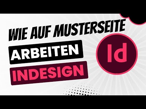 wie auf musterseite arbeiten indesign