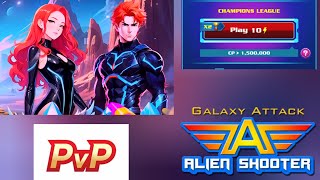 Pvp Champion League Galaxy Attack Alien Shooter @kkkudia #alienshooter #subscribe
