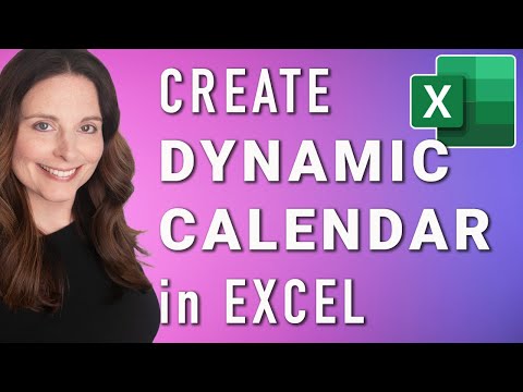 Create A Calendar In Excel - Dynamic Annual Payroll Calendar