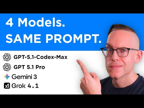 Who Codes Best? (GPT 5.1 vs Gemini 3 vs Grok 4.1) thumbnail