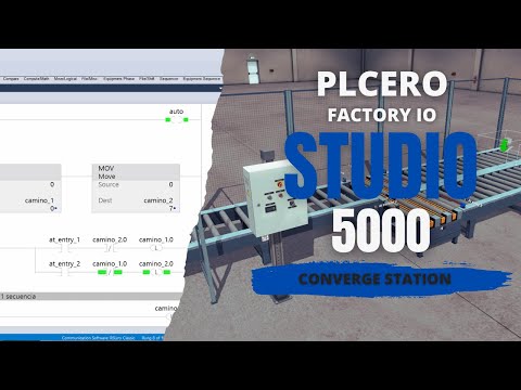 Studio 5000 & Factory IO - Converge Station - Practica