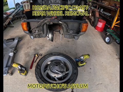 Thumbnail for Honda Pacific Coast Rear Wheel Removal by Honda Pacific Coast