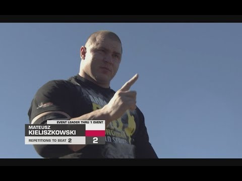 MATEUSZ KIELISZKOWSKI DOES SOMETHING INCREBLE WITH THE LOG PRESS !