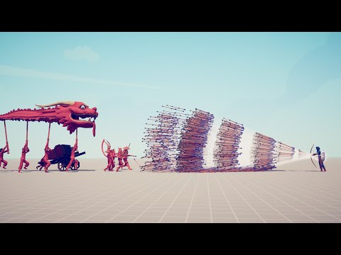 DYNASTY FACTION vs EVERY GOD - Totally Accurate Battle Simulator TABS