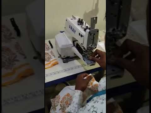 Aray button stitch machine model no -ay-1377, automatic grad...