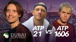 Playing Against Davidovich Fokina in Dubai ATP 500 | Vlog 6