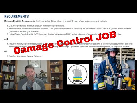 Damage Controlman with Military Sealift Command or SIU?