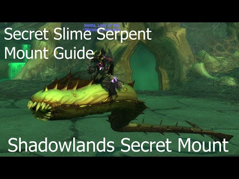Slime Serpent - Secret Shadowlands Mount Guide! - How to as a Warrior