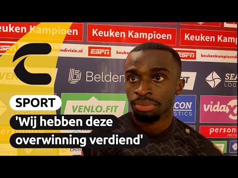 Solomon Bonnah's reaction after VVV Venlo - Vitesse (1-2) | Connect