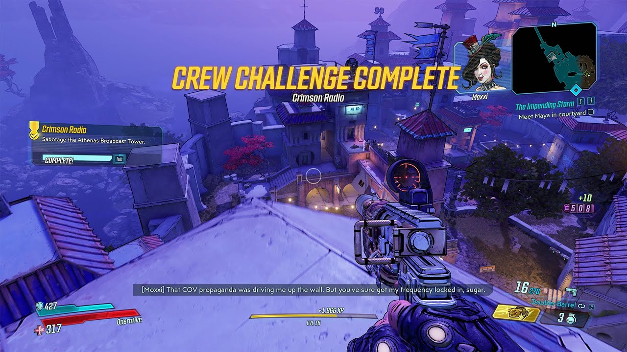 Video Crimson Radio Crew Challenge - Broadcast Tower