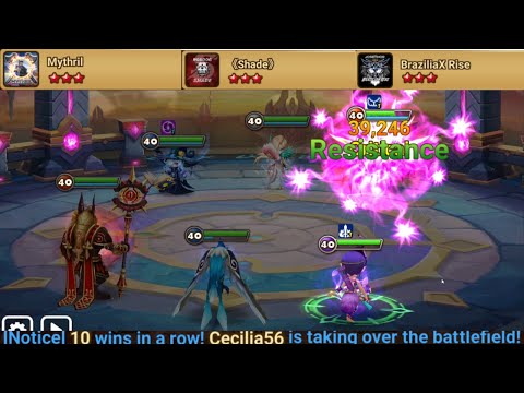 Global G3 Siege, Perna Killer Dark Amazon (Mara) show case. Summoners War