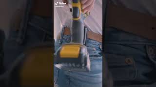 A new era of drill holsters? 👀 #fyp #constructionlife #drillholster #toolbelt