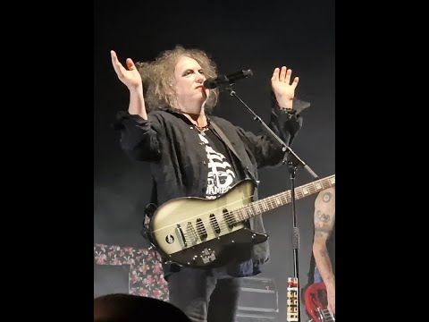 Thumbnail for ROBERT SMITH CUTE RAMBLING ON STAGE - The Cure Arena Zagreb, Croatia by Robert Smith, The La's, The Cure