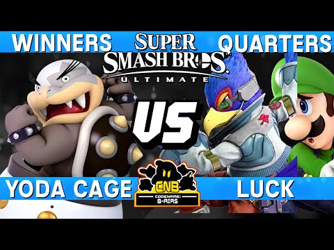 Smash Ultimate Tournament Winners Quarters - Yoda Cage (Bowser Jr) vs Luck (Falco / Luigi) - CNB 209