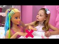 Nastya se transforma em um menino e cuid Nastya se transforma em um menino e cuid