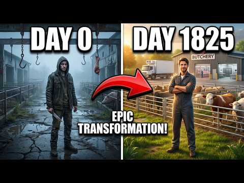 5 years with $0 as a BUTCHER - FULL MOVIE!!