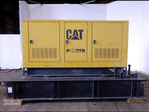 Used- Caterpillar 250 kW standby diesel generator set - stock # 46853001