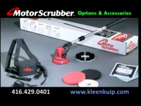Review of portable motor scrubber