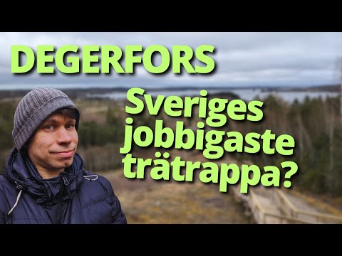 Har de Sveriges längsta trätrappa i Degerfors?