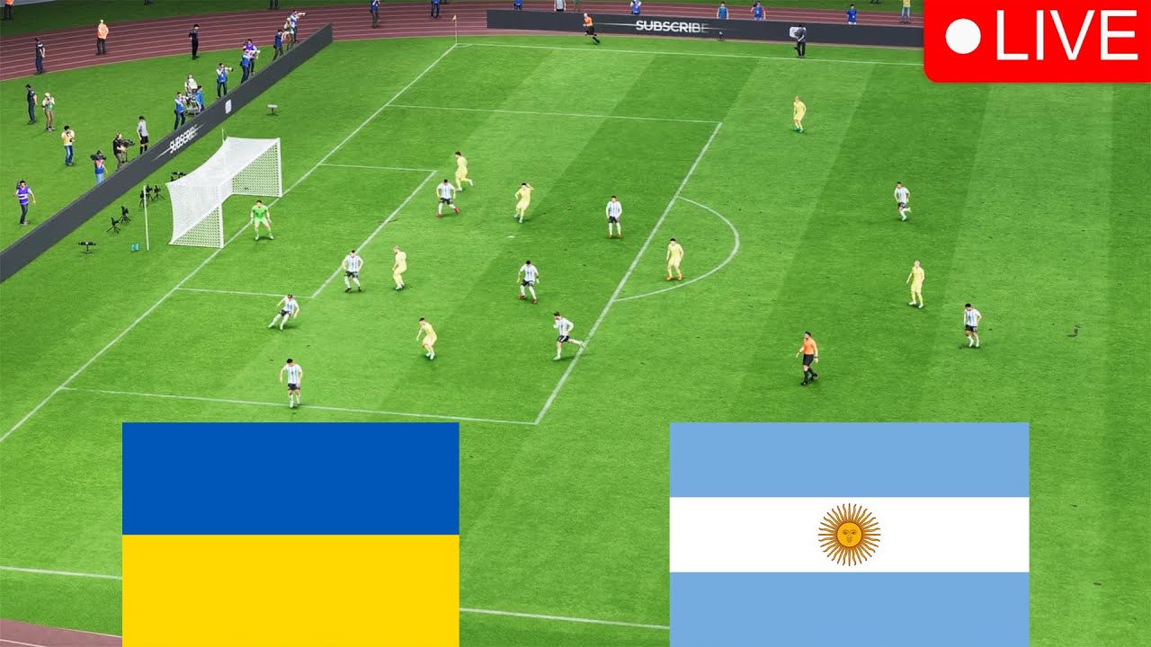 UKRAINE vs ARGENTINA 0-1 Match 2024 Goals & Highlights FC 24