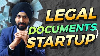 List of Legal Documents Required for STARTUP in India | Incorporation Documents for Startup