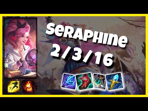 Seraphine vs Nami TURKISH Challenger SUPPORT (2/3/16) - v11.2