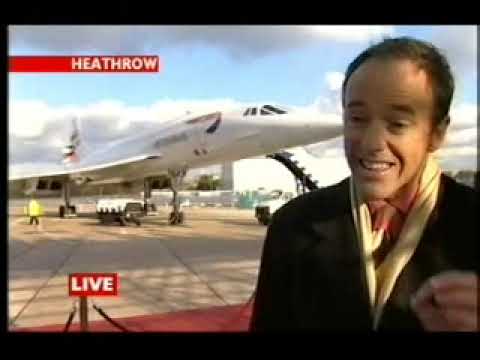 Concorde Final Landing  BBC2 Special -October 24th 2003 - Live from Heathrow