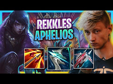 REKKLES IS INSANE WITH APHELIOS! | FNC Rekkles Plays Aphelios ADC vs Samira!  Season 2023
