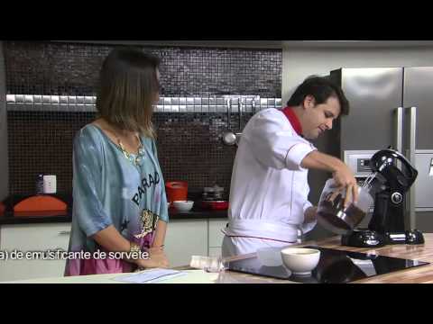 Receitas Bom Sabor 27/03/2013 Espuma de chocolate com geléia de caqui