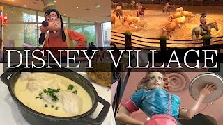Disney Village Paris Restaurants! Café Mickey, Buffalo Bill, Steakhouse Review