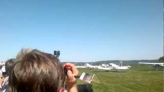 preview picture of video 'JAS 39 Gripen Plasy 28.4.2012'